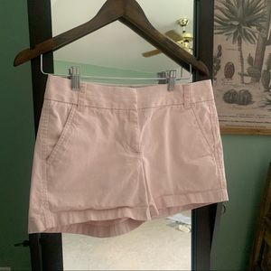 J. Crew Pink Chino Shorts Size 4